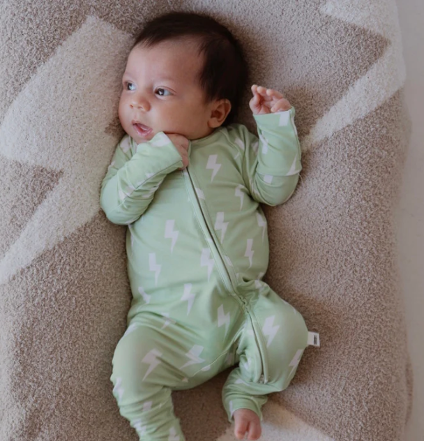 FOREVER FRENCH:  Flash Bamboo Pajamas, Bodysuit