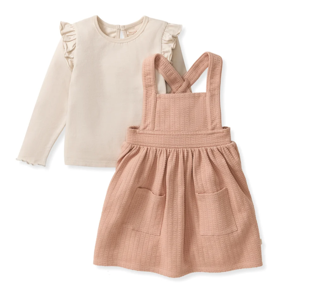 Burt's Bees Baby: Dotted Rib Pink Feldspar Dress