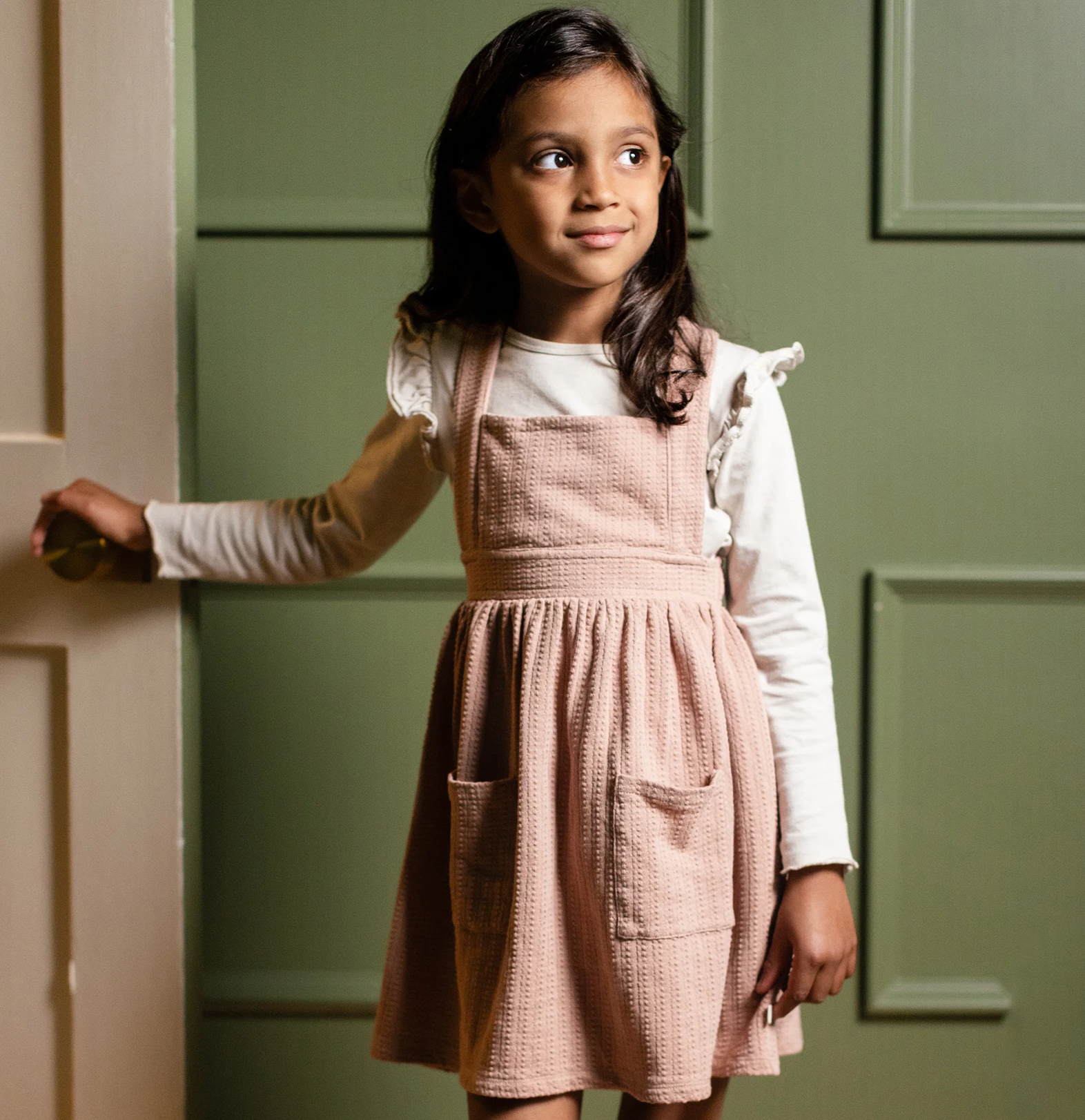 Burt's Bees Baby: Dotted Rib Pink Feldspar Dress