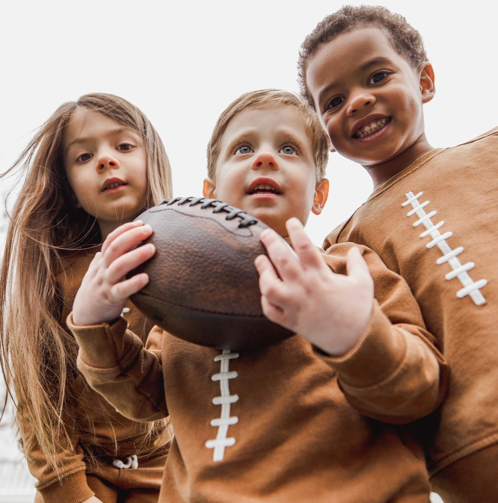 Burt's Bees Baby: Vintage Wash Football Sweatshirt Set