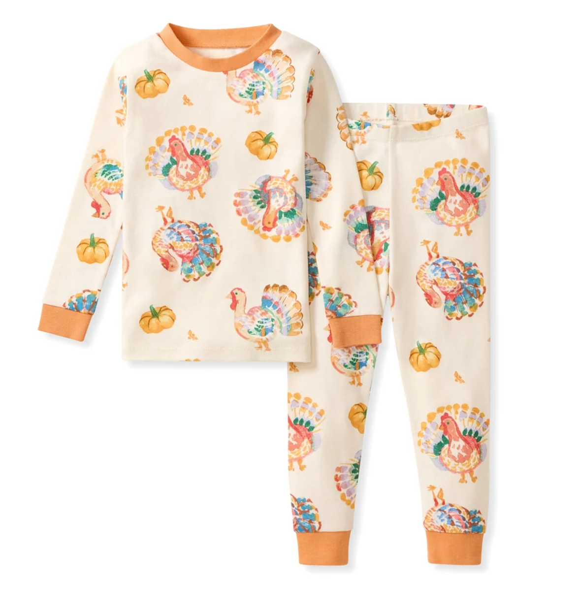 Burt's Bees Baby: Turkey Day Organic Cotton 2pc Pajamas