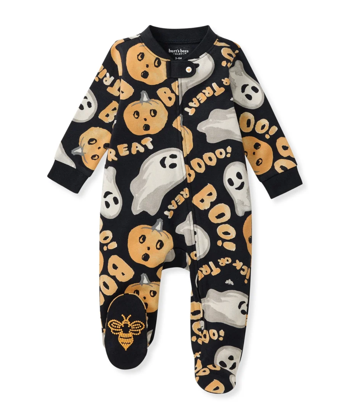 Burt's Bees Baby: Boo Organic Cotton Footed Pajamas