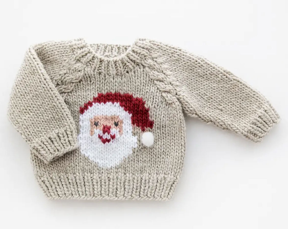 Jolly Santa Sweater For Baby & Toddler