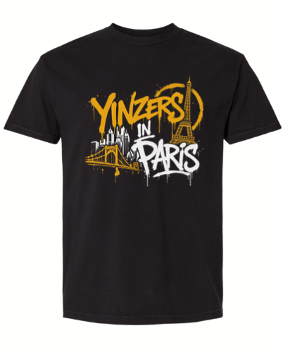 Yinzers in Paris France T-Shirt