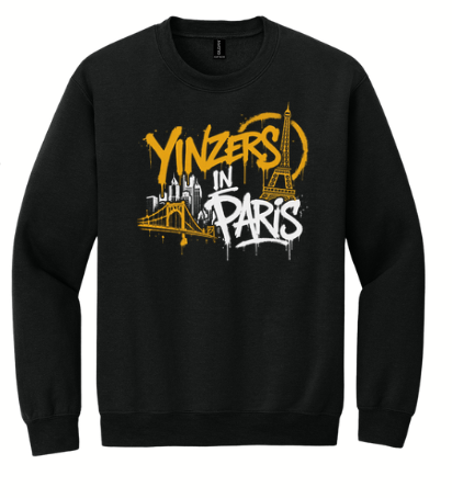Yinzers in Paris Sweatshirt
