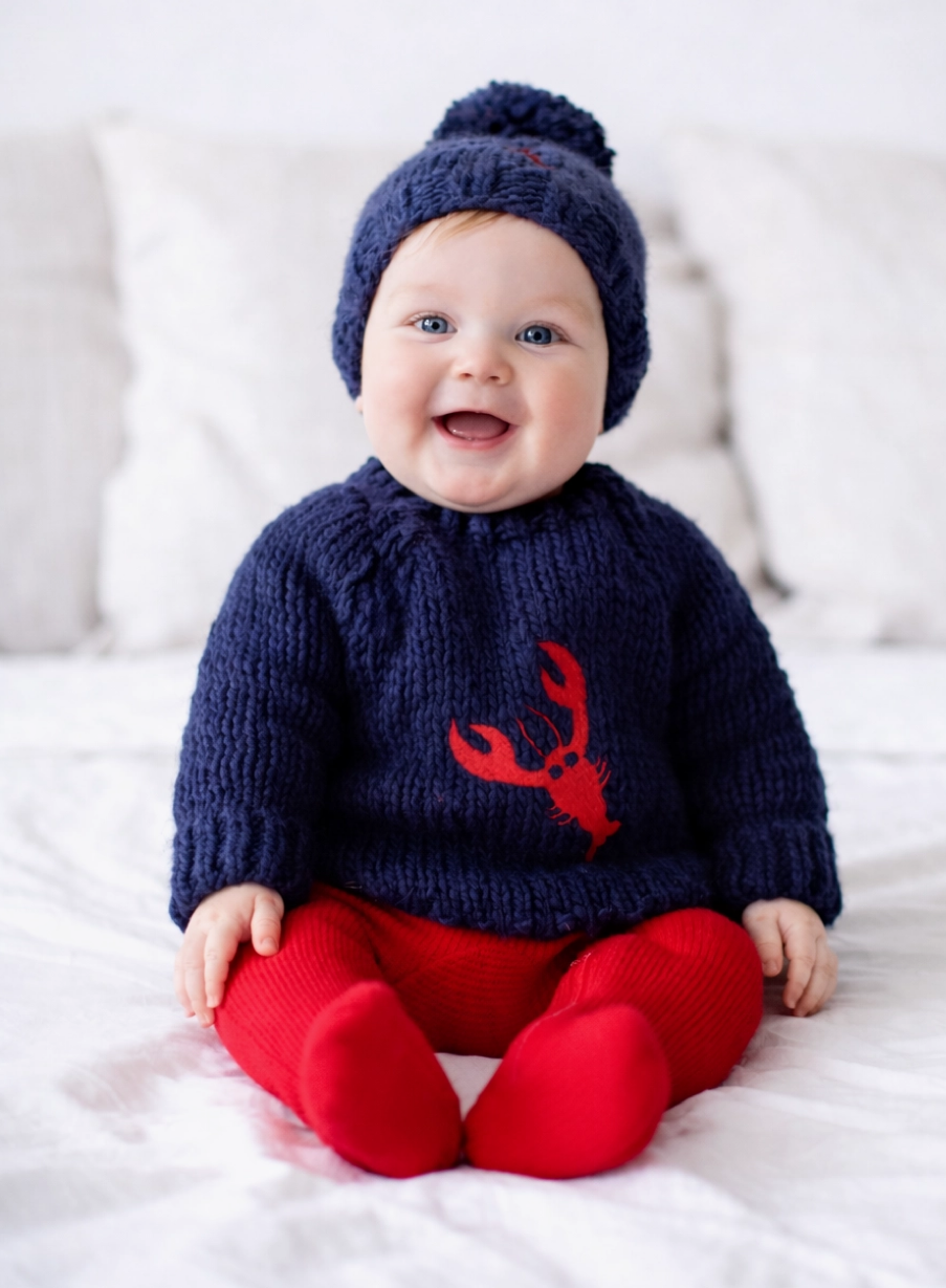 Lobster Sweater For Baby & Toddler