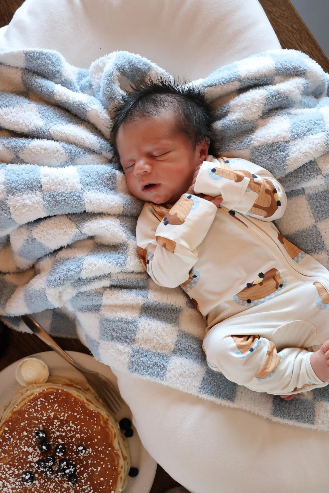 FOREVER FRENCH: Sunday Stack Bamboo Pajamas, Bodysuit