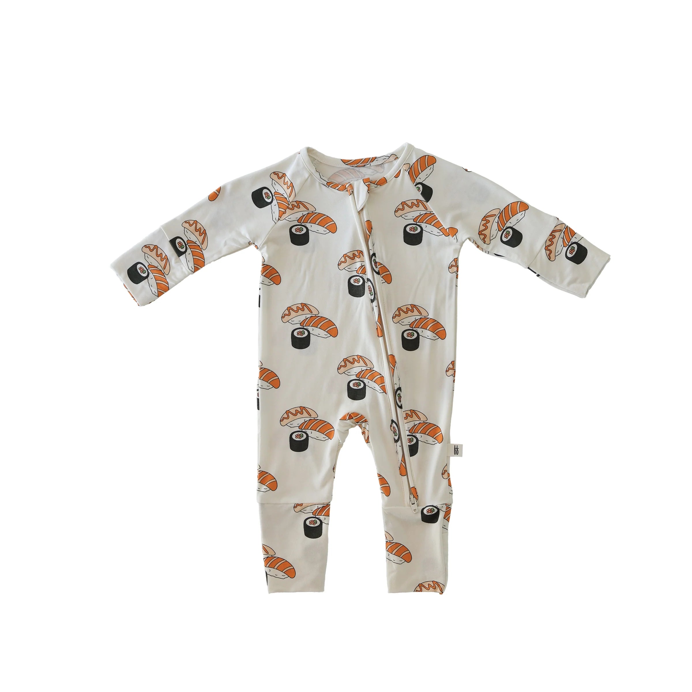 FOREVER FRENCH:  Sushi Bamboo Pajamas, Bodysuit