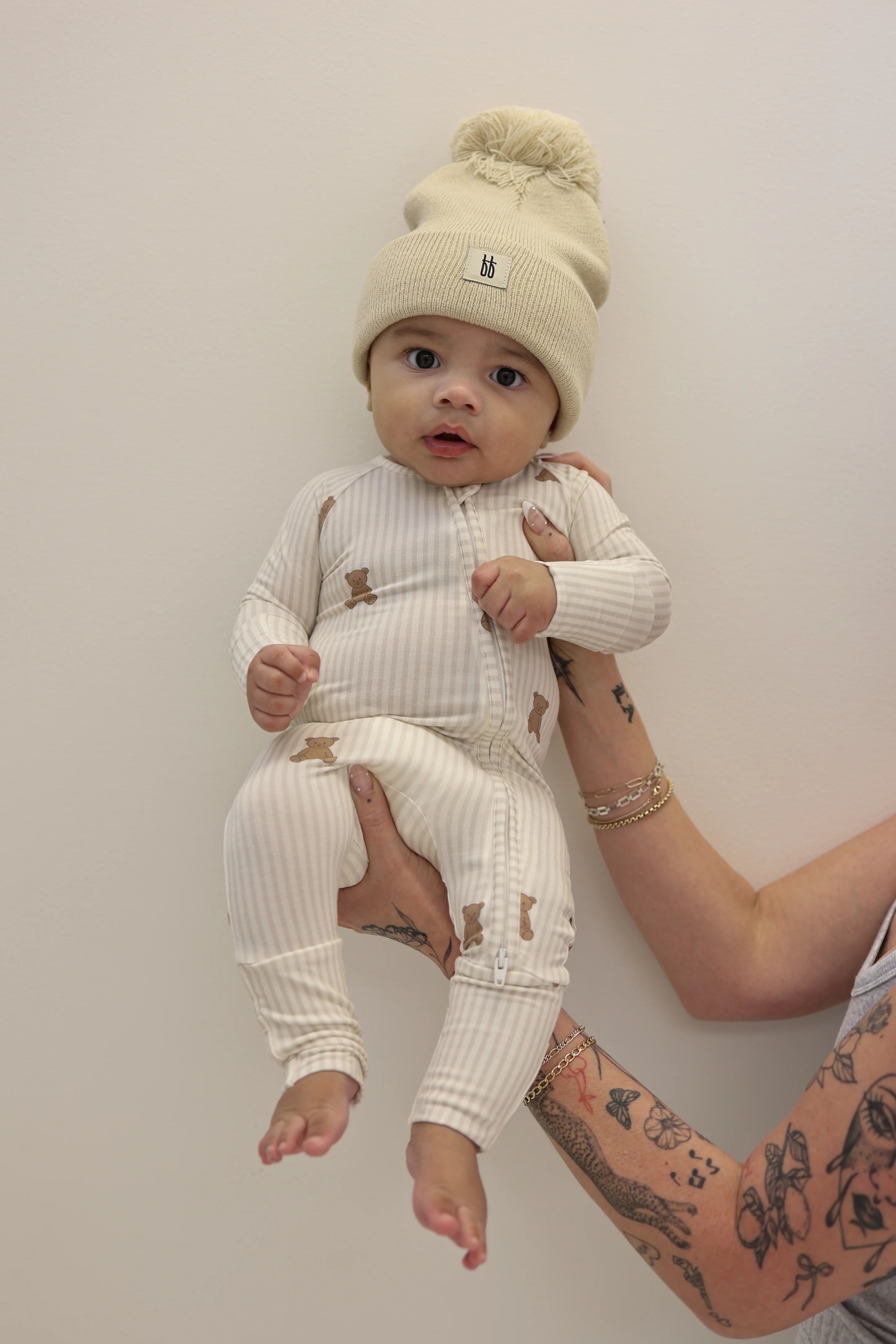 FOREVER FRENCH:  Teddy Bamboo Pajamas, Bodysuit