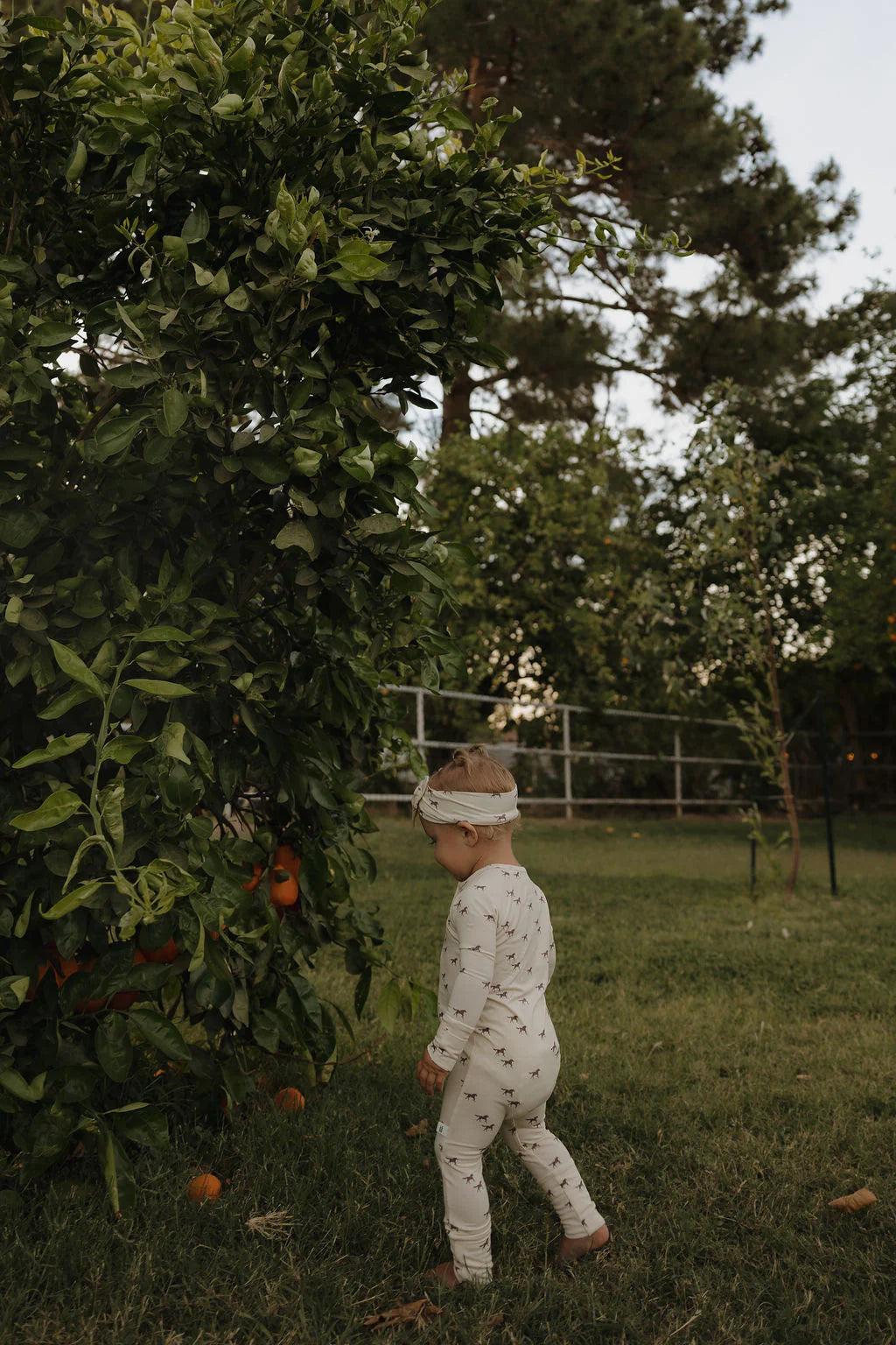 FOREVER FRENCH:  Wild Horses Bamboo Pajamas, Bodysuit