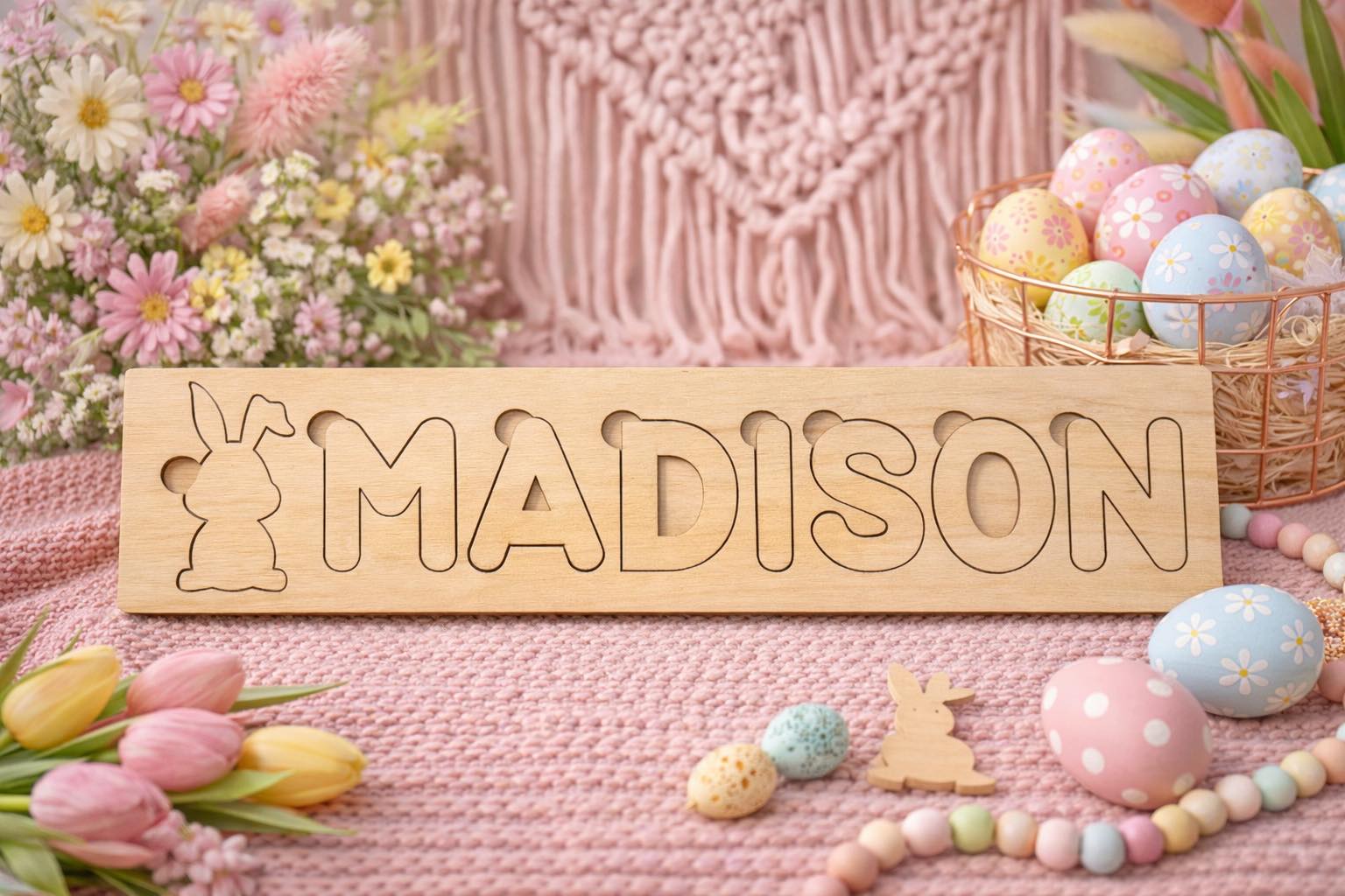 Personalized Easter Name Puzzles