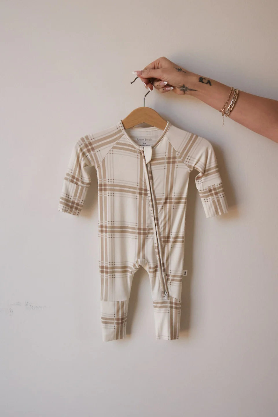 FOREVER FRENCH: Ellis Bamboo Pajamas, Bodysuit