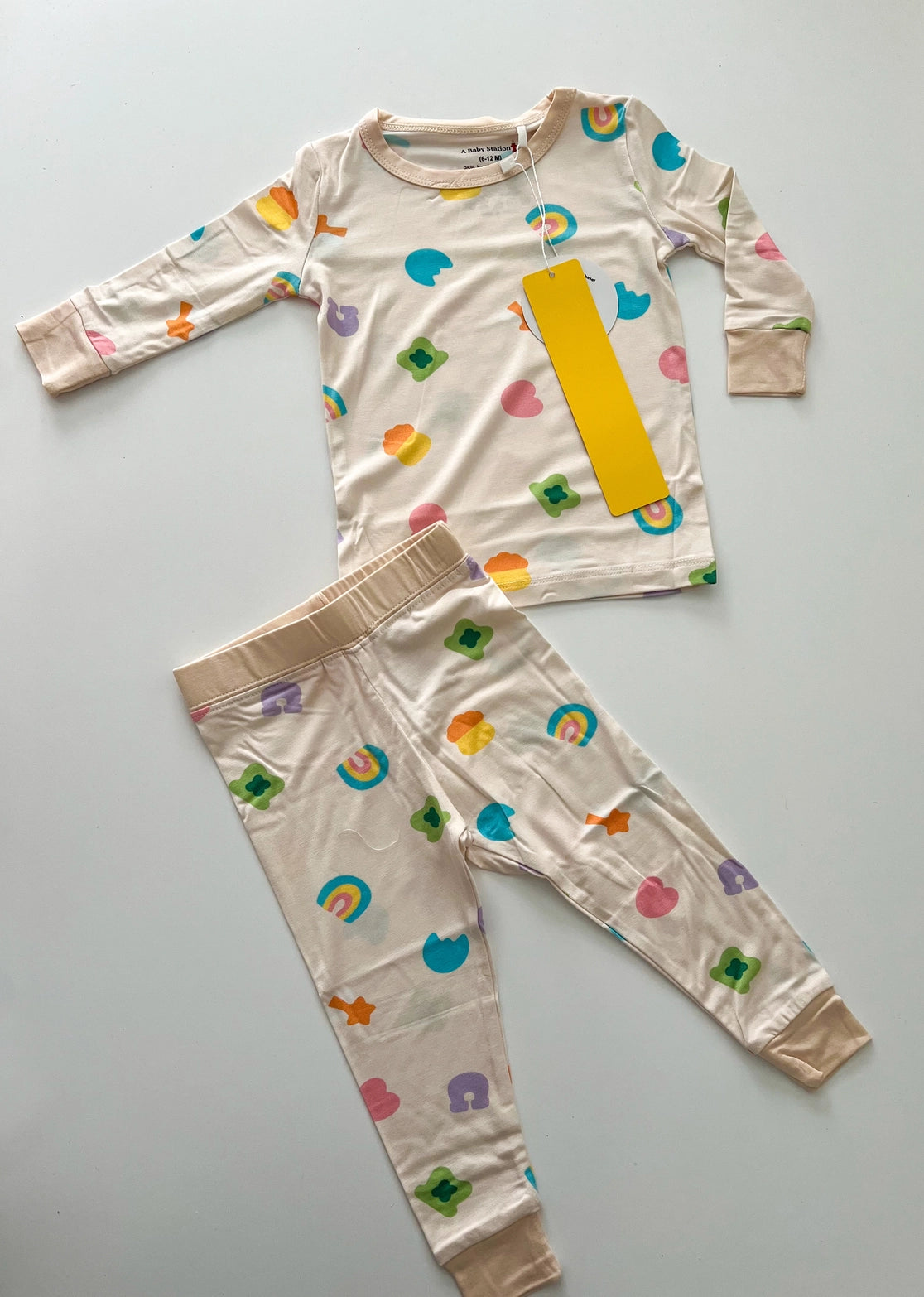 Lucky Charms Bamboo Pajamas, 2pc