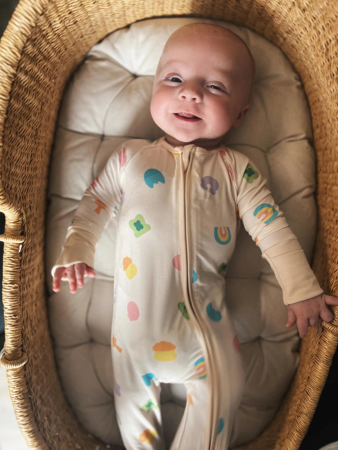 Lucky Charms Bamboo Pajamas, Bodysuit