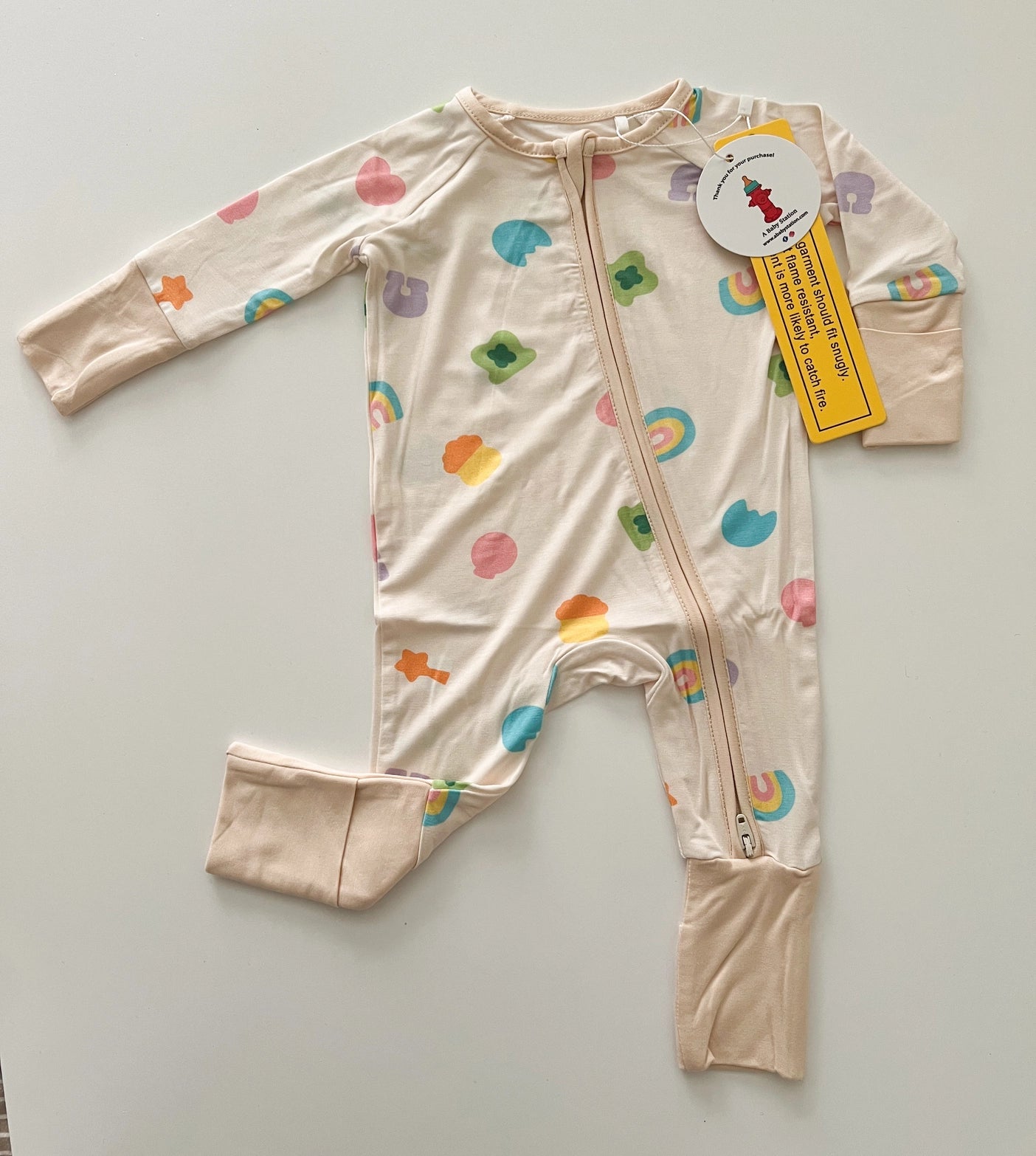 Lucky Charms Bamboo Pajamas, Bodysuit