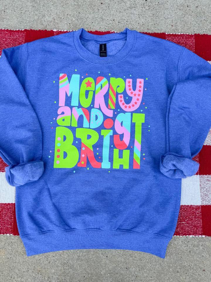 Merry & Bright Sweatshirt
