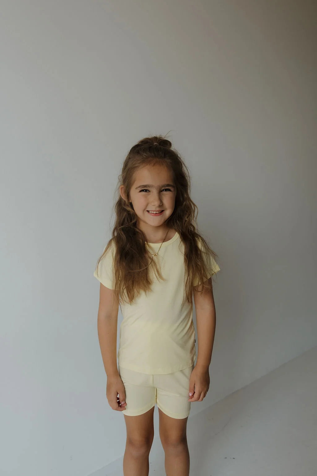 Forever French: 2pc Bamboo Short Set, Sunny